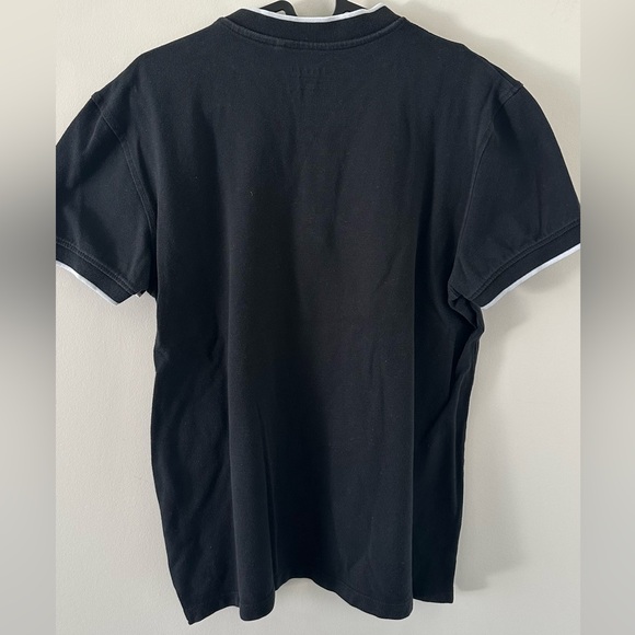 Blend Black Polo Shirt with White Trim | Size XL | Casual & Versatile - Picture 3 of 5